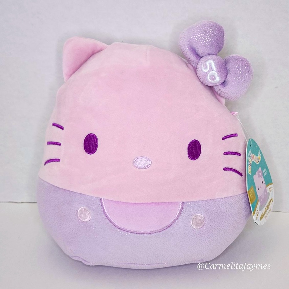 PURPLE HELLO KITTY 🎀 50th Anniversary Purple HK Original Squishmallows Sanrio